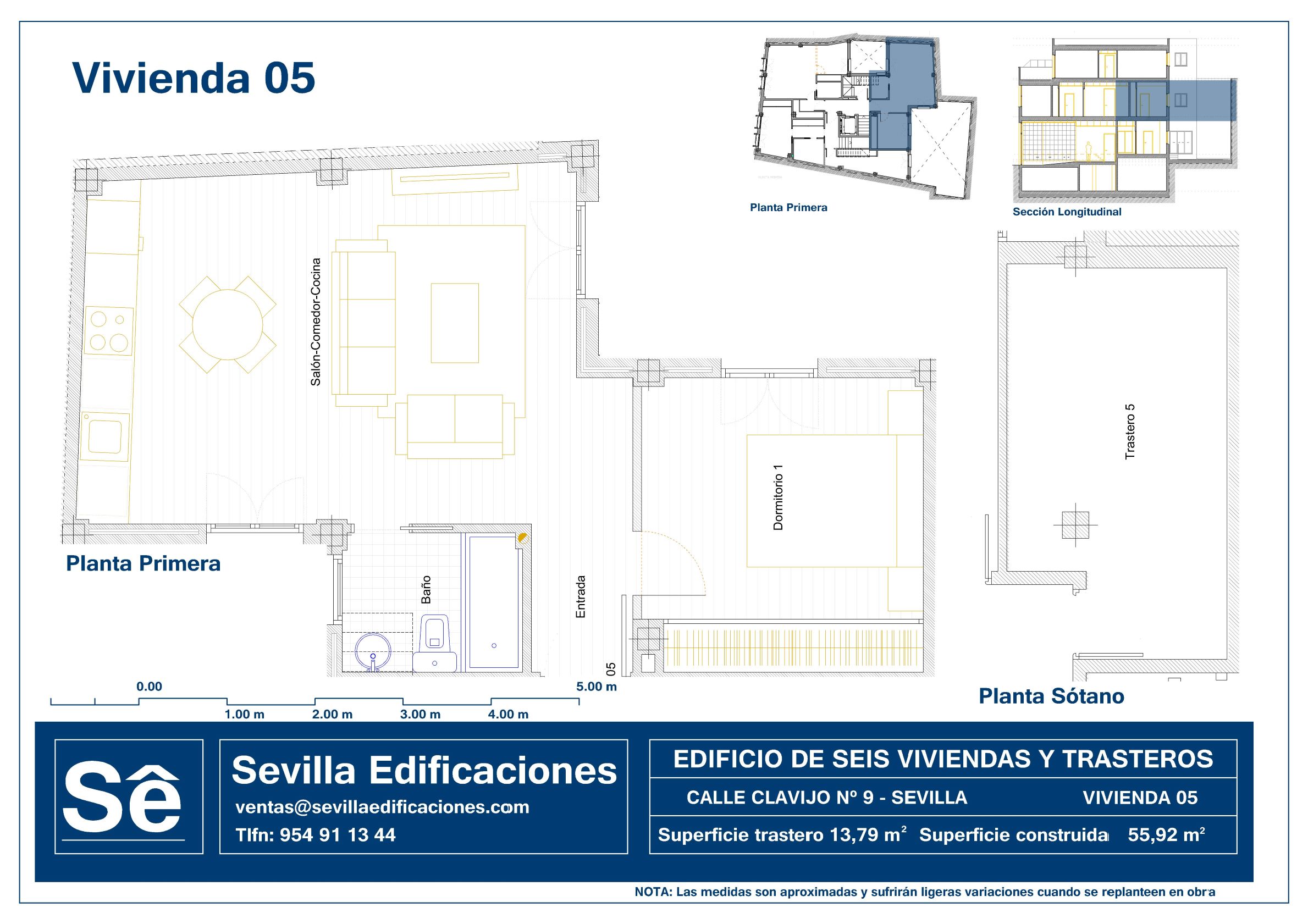 Clavijo Planos comerciales 5 con trastero